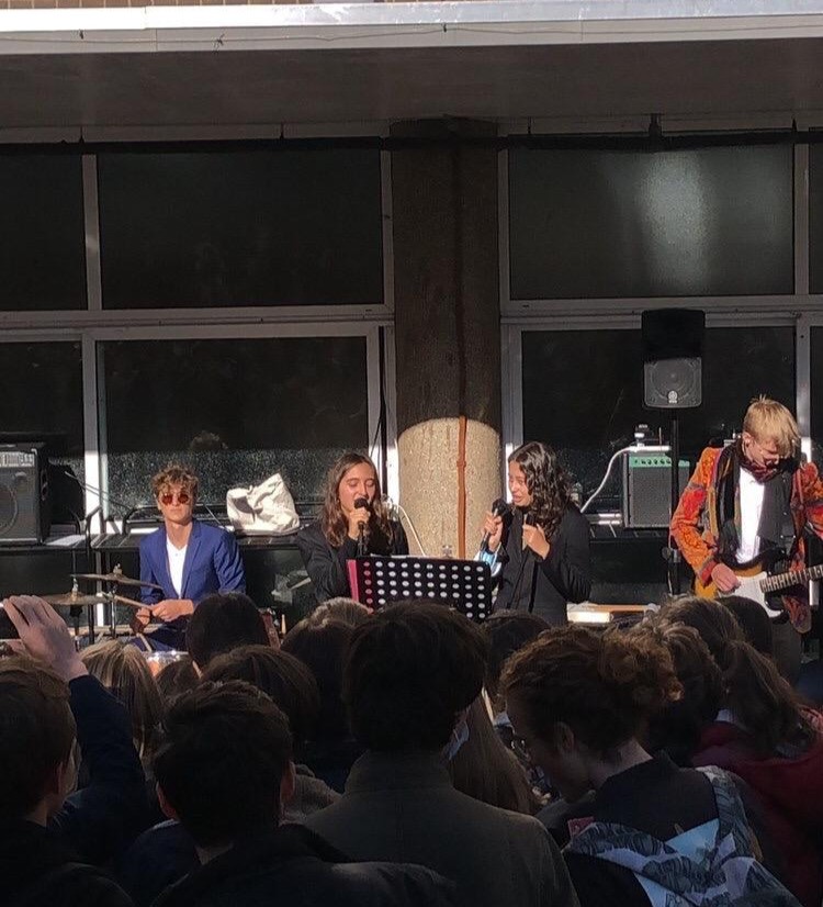 Photo taken by an audience member